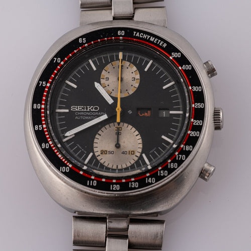 Seiko UFO - Montre chronographe automatique en acier 58 Facettes TOT-02007