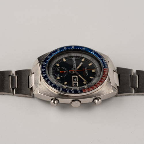 Seiko SpeedTimer - Montre chronographe automatique en acier 58 Facettes TOT-02001