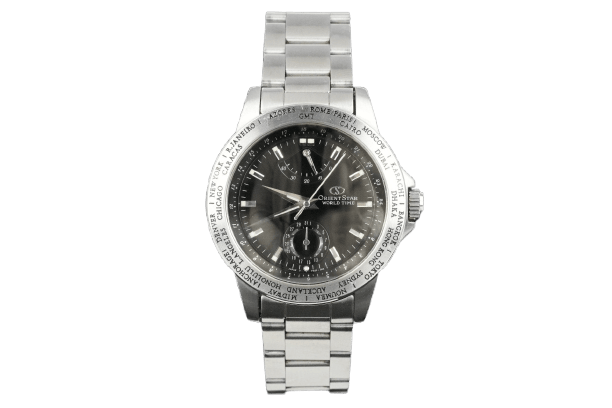 Orient Star World Time - Montre automatique en acier 58 Facettes TOT-10342