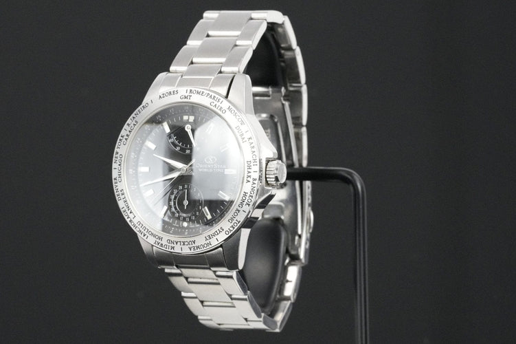 Orient Star World Time - Montre automatique en acier 58 Facettes TOT-10342