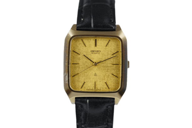 Seiko Tank - Montre homme en acier, quartz 58 Facettes TOT-10743
