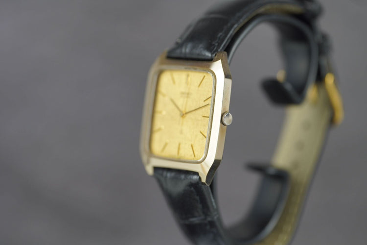 Seiko Tank - Montre homme en acier, quartz 58 Facettes TOT-10743