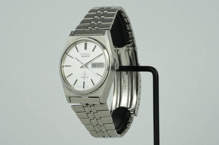 Seiko Type II Quartz - Montre en acier 58 Facettes TOT-01536
