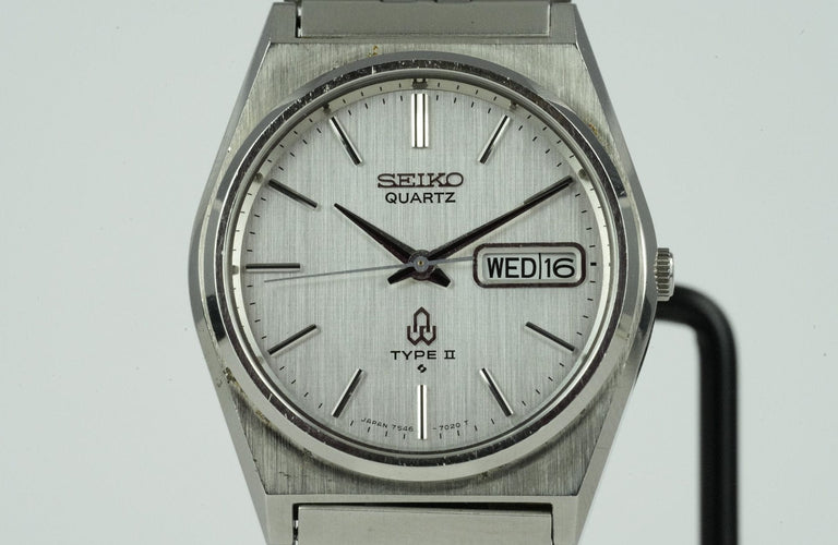 Seiko Type II Quartz - Montre en acier 58 Facettes TOT-01536