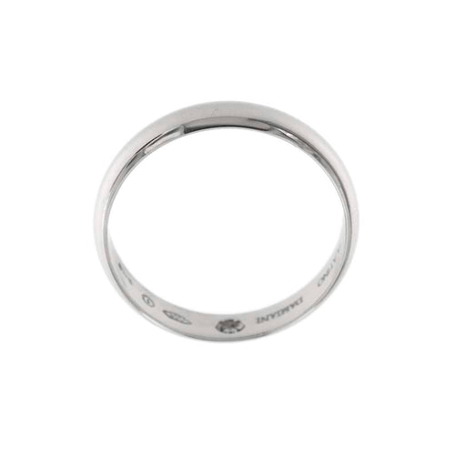 Bague Damiani PERSEMPRE - Alliance en platine 950 avec diamant 0,03 ct 58 Facettes 28199