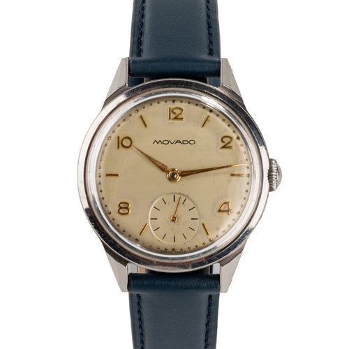 Movado Vintage - Montre 18126 en acier 58 Facettes TOT-02167