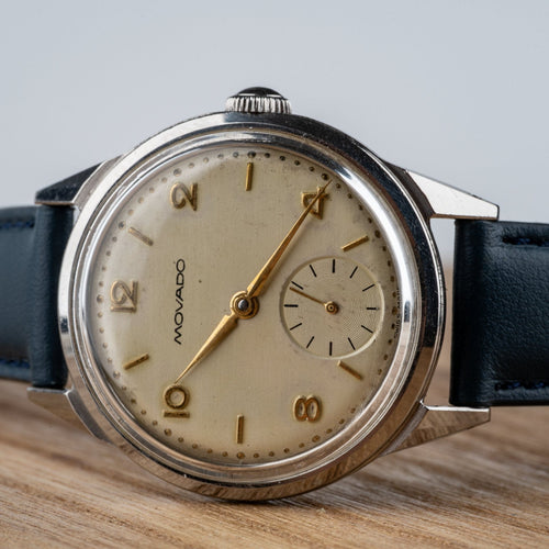 Movado Vintage - Montre 18126 en acier 58 Facettes TOT-02167