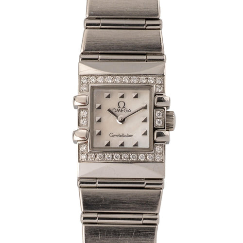 Montre Omega Constellation Quadra - Montre en acier 58 Facettes TOT-02219