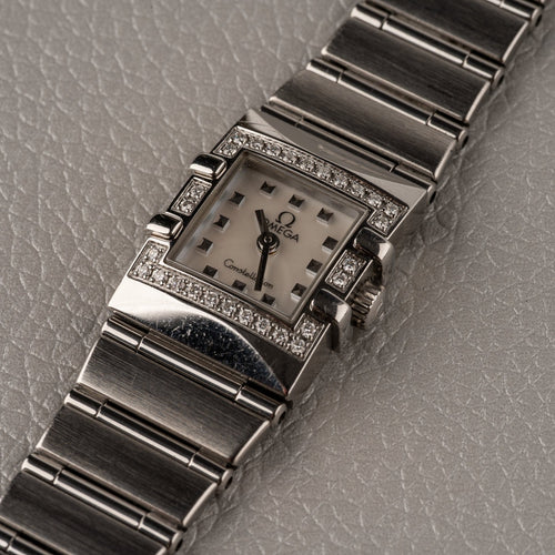 Montre Omega Constellation Quadra - Montre en acier 58 Facettes TOT-02219