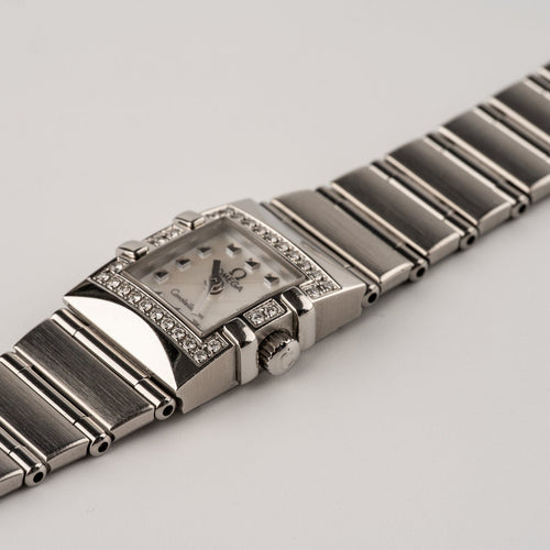 Montre Omega Constellation Quadra - Montre en acier 58 Facettes TOT-02219