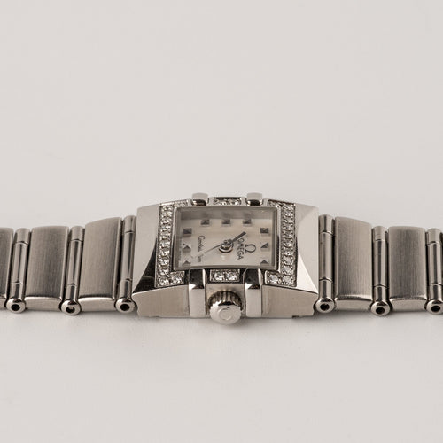Montre Omega Constellation Quadra - Montre en acier 58 Facettes TOT-02219