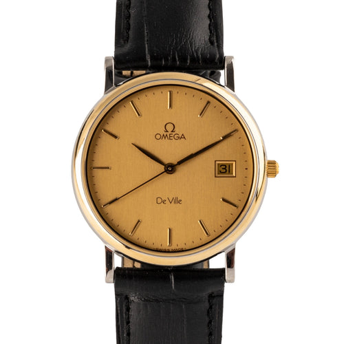 Omega De Ville - Montre 196.2430 en or et acier 58 Facettes TOT-02258