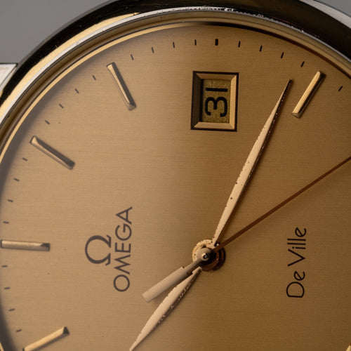 Omega De Ville - Montre 196.2430 en or et acier 58 Facettes TOT-02258