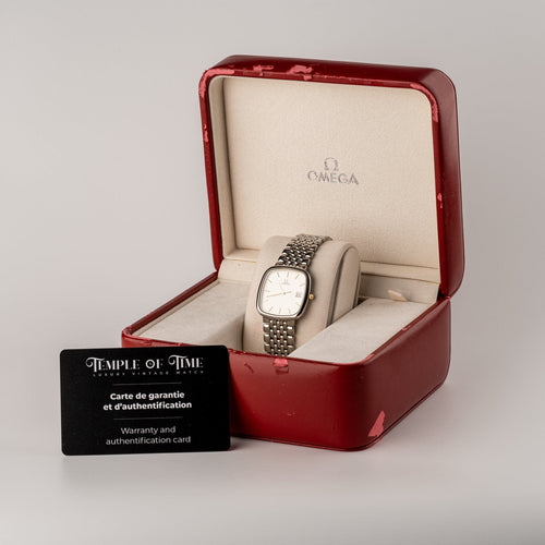Omega De Ville - Montre unisexe en acier 396.1017 58 Facettes TOT-02255