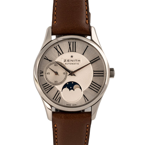 Zenith Elite Ultra Thin - Montre en acier 58 Facettes TOT-02222
