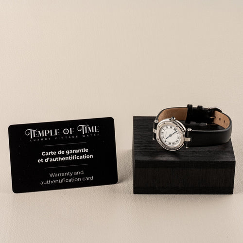 Montre Cartier Santos Ronde - Montre en acier 58 Facettes TOT-02242