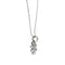 Collier Collier - Chaîne à billes avec pendentif marguerite en or blanc 18 ct et diamants 58 Facettes 27669