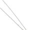 Collier Collier - Chaîne à billes avec pendentif marguerite en or blanc 18 ct et diamants 58 Facettes 27669