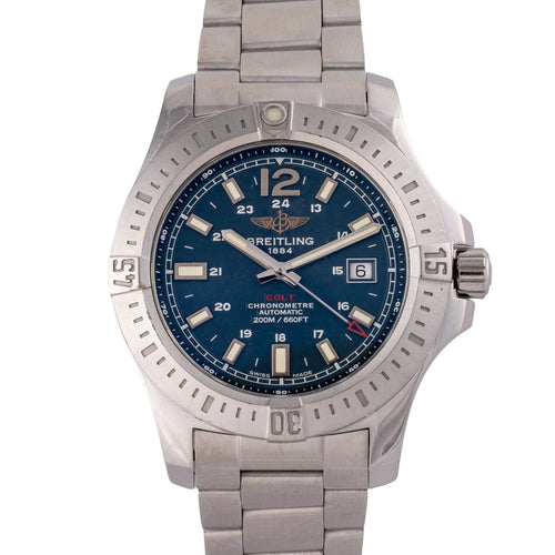 Breitling Colt Automatic GMT - Montre en acier 58 Facettes TOT-02361