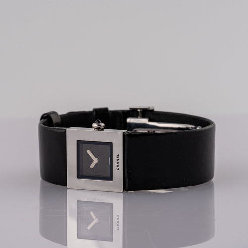 Chanel Matelassée - Montre H0116 en acier 58 Facettes TOT-02384