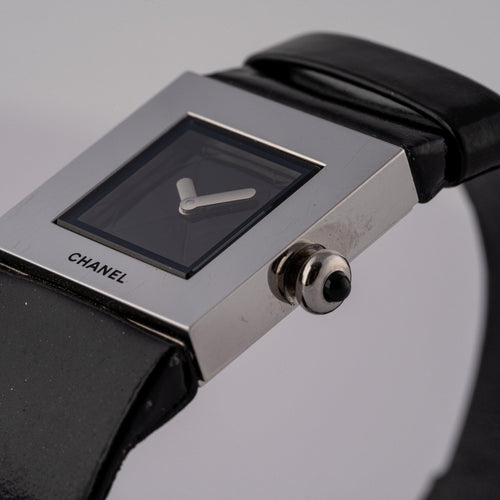 Chanel Matelassée - Montre H0116 en acier 58 Facettes TOT-02384