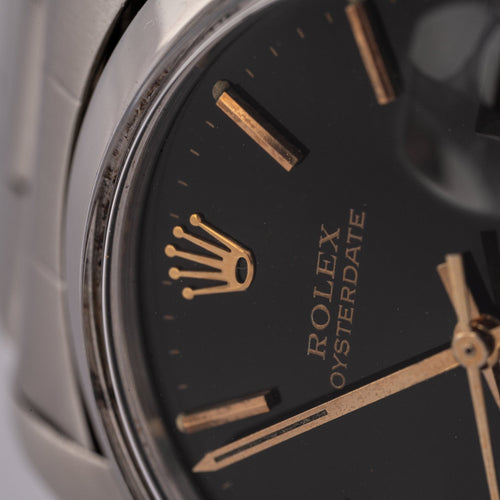 Rolex OysterDate Precision 6694 - Montre en acier 58 Facettes TOT-02322