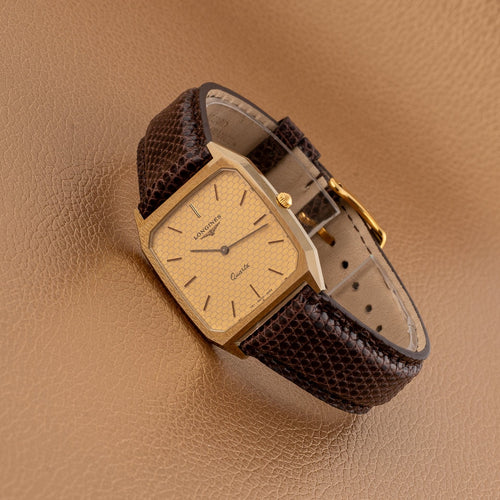 Longines Quartz - Montre plaquée or 58 Facettes TOT-02426