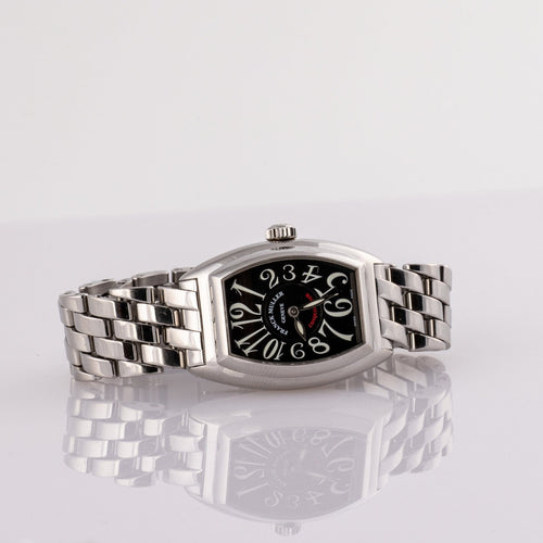 Franck Muller Conquistador - Montre 8005LQZ en acier 58 Facettes TOT-02338