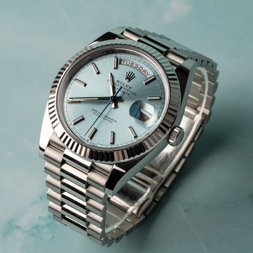 Rolex Day-Date 40 - Montre 228236 en platine 58 Facettes TOT-10000