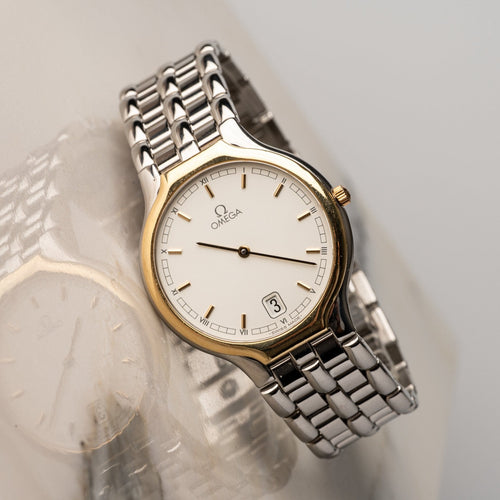 Omega De Ville Symbol - Montre en or et acier 58 Facettes TOT-02257