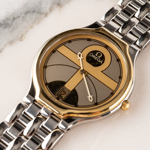 Omega De Ville Symbol - Montre en or et acier 58 Facettes TOT-02232