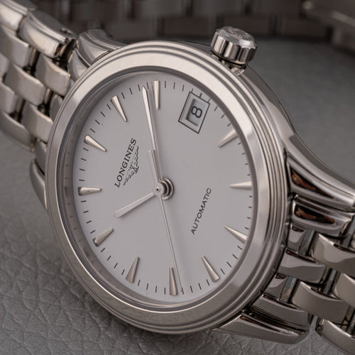 Longines Flagship - Montre L4.274.4.12.6 en acier 58 Facettes TOT-02262