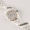 Chanel J12 - Montre en céramique blanche et diamants 58 Facettes TOT-02272