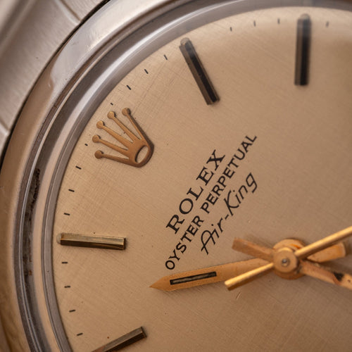 Rolex Oyster Perpetual Air-King - Montre 5500 en acier 58 Facettes TOT-02303