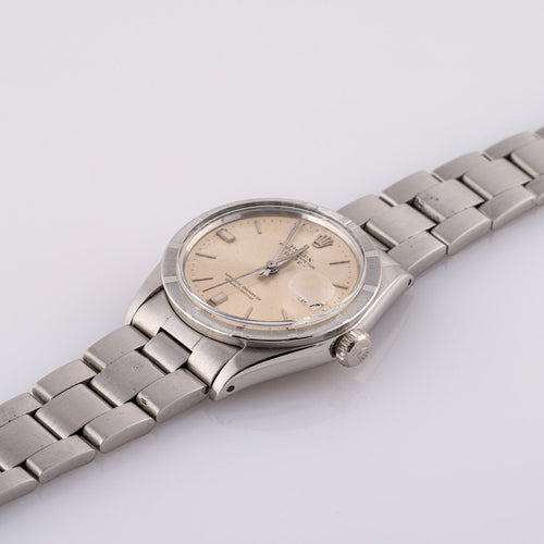 Rolex Oyster Perpetual Date - Montre en acier 58 Facettes TOT-02285