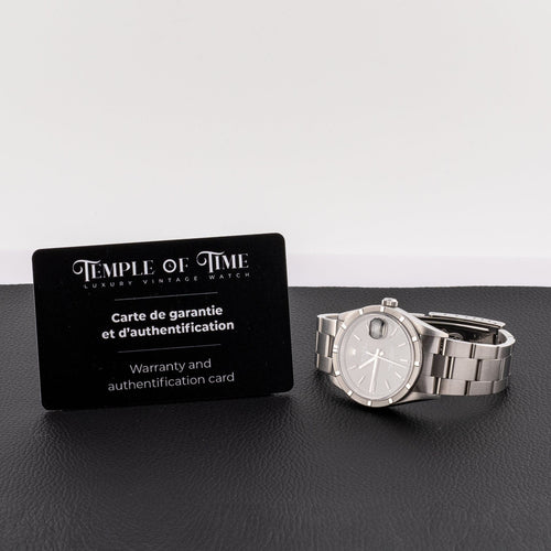 Rolex Oyster Perpetual Date - Montre 15210 en acier 58 Facettes TOT-02282