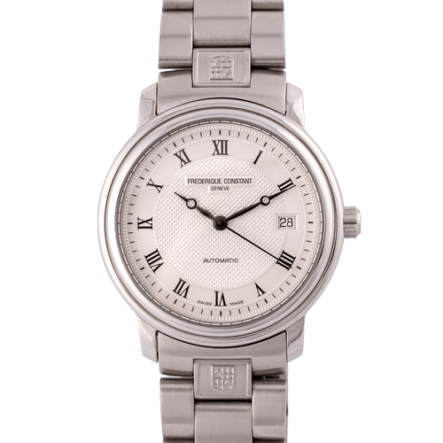 Frederique Constant Classics Heart Beat - Montre automatique en acier 58 Facettes TOT-02450