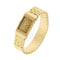Montre Boucheron Reflet - Montre en or jaune 18 ct rectangulaire 58 Facettes 27256