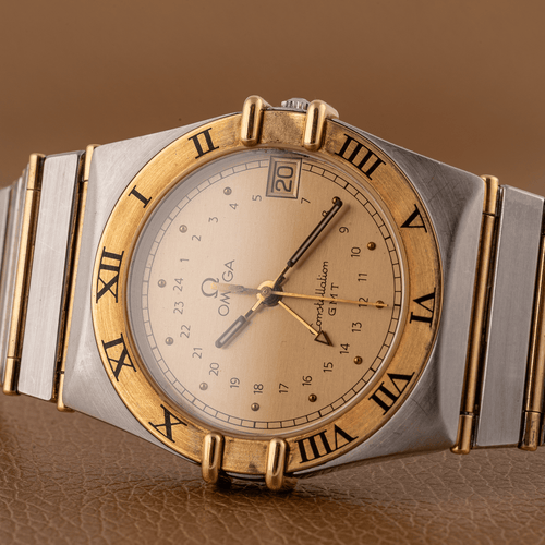 Omega Constellation - Montre en or jaune et acier 58 Facettes TOT-02412