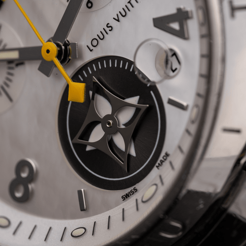 Louis Vuitton Tambour - Montre Q132C en acier 58 Facettes TOT-02404