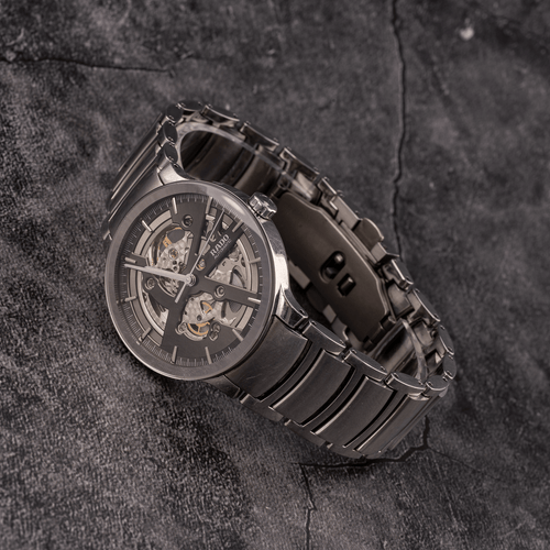 Rado Centrix - Montre automatique en acier 58 Facettes TOT-11628