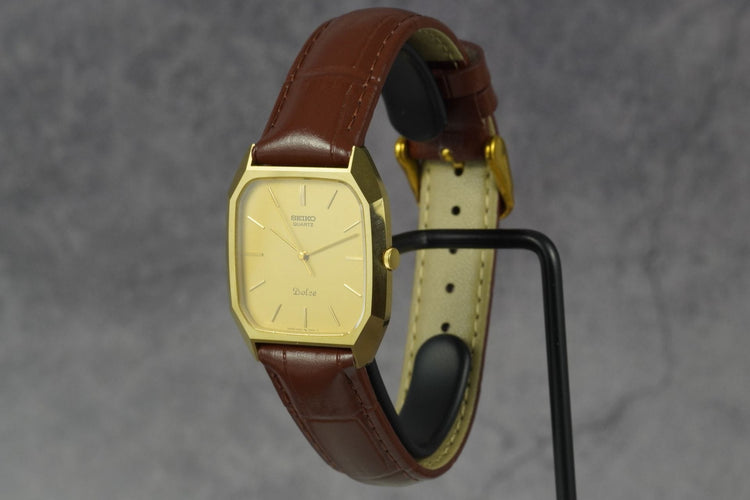 Seiko Dolce Tonneau - Montre en acier 58 Facettes TOT-11312