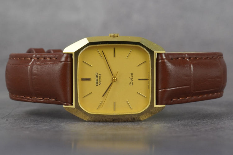 Seiko Dolce Tonneau - Montre en acier 58 Facettes TOT-11312