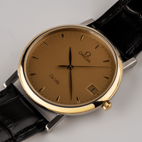 Omega De Ville - Montre en or et acier 58 Facettes TOT-02254