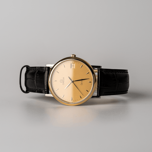 Omega De Ville - Montre en or et acier 58 Facettes TOT-02254