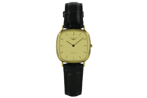 Longines TV - Montre quartz plaqué or 58 Facettes TOT-01786