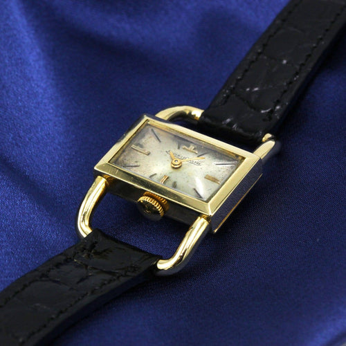 Jaeger-LeCoultre x Hermès Étrier - Montre en or jaune 58 Facettes 250346R