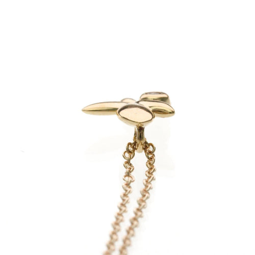 Tiffany & Co. Paloma Picasso - Pendentif Olive Leaf en or rose et diamant 58 Facettes vt9tesv8ru