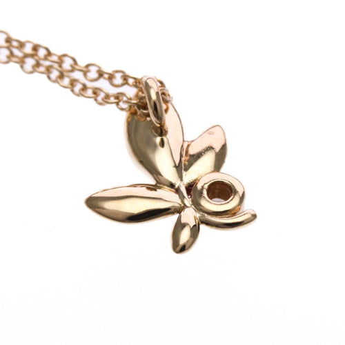 Tiffany & Co. Paloma Picasso - Pendentif Olive Leaf en or rose et diamant 58 Facettes vt9tesv8ru