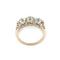 59 Bague en or 14 carats et diamants taille ancienne 58 Facettes